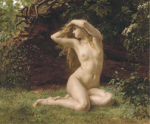 Valentine Cameron Prinsep Prints The First Awakening of Eve Norge oil painting art